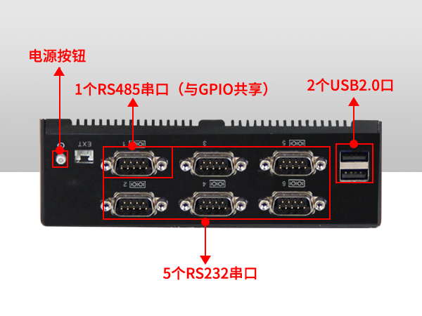 嵌入式無風(fēng)扇工控機